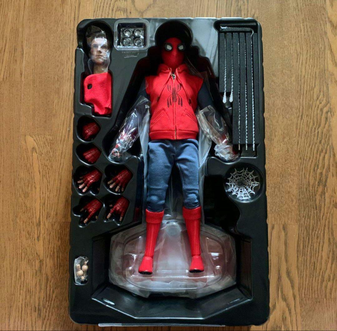 ホットトイズ スパイダーマン ホームカミング ホームメイドスーツ