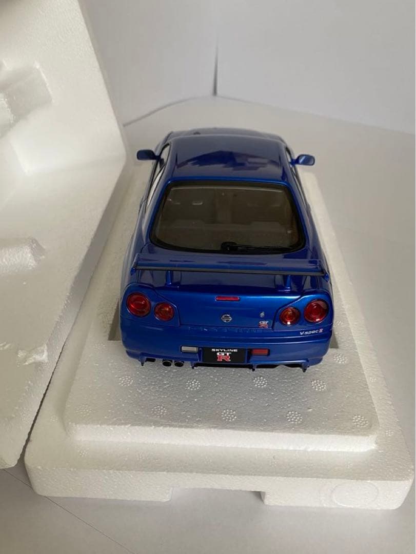 オートアート　日産 スカイライン GT-R （R34） Vスペック II BBS