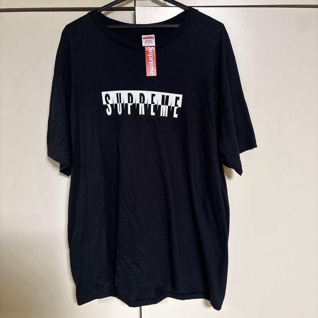 supreme splitT Lサイズ　ブラック　木村拓哉着用