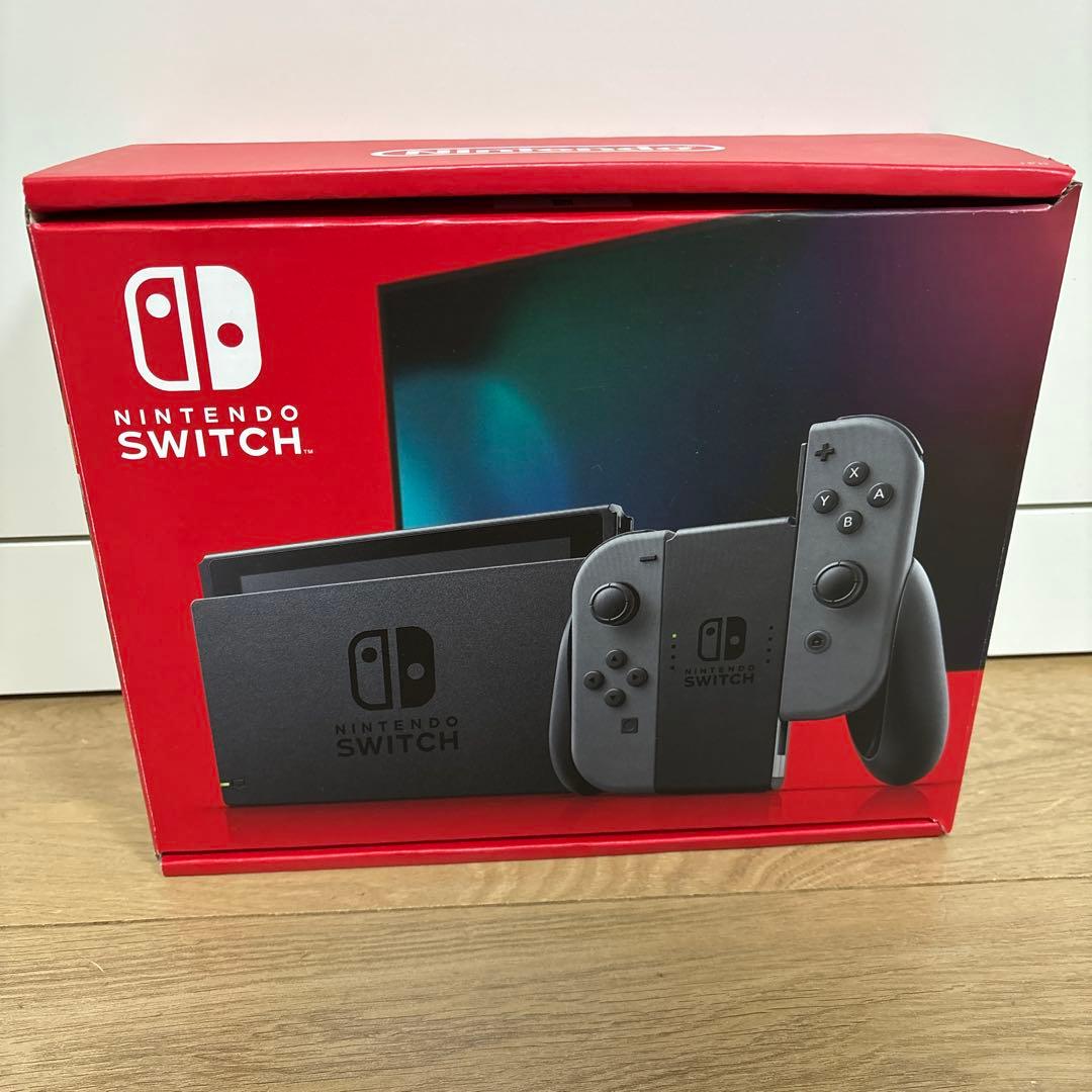 明日発送可！Nintendo Switch 本体 グレー