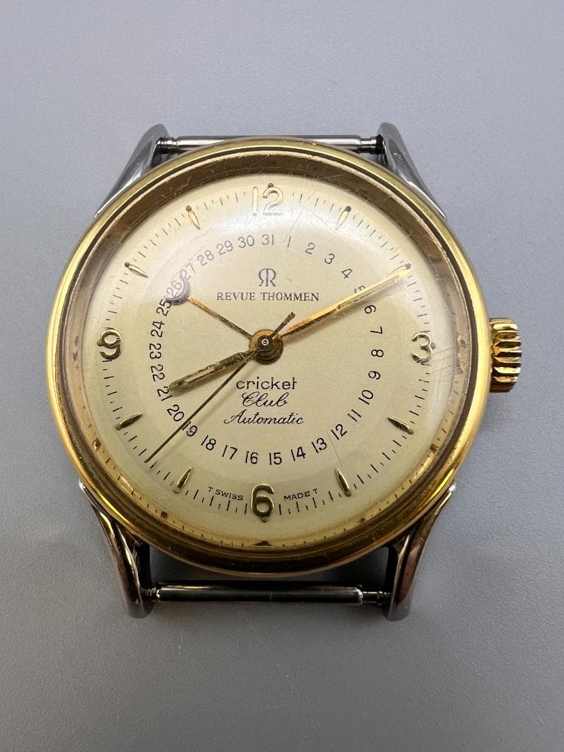 悠真レビュートーメン　REVUE THOMMEN　クリケットクラブ 自動巻
