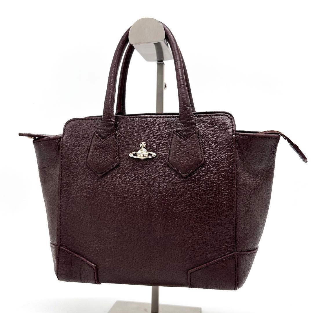 ヴィヴィアンウエストウッド　EXECUTIVE ハンドバック オーブ ブラウン