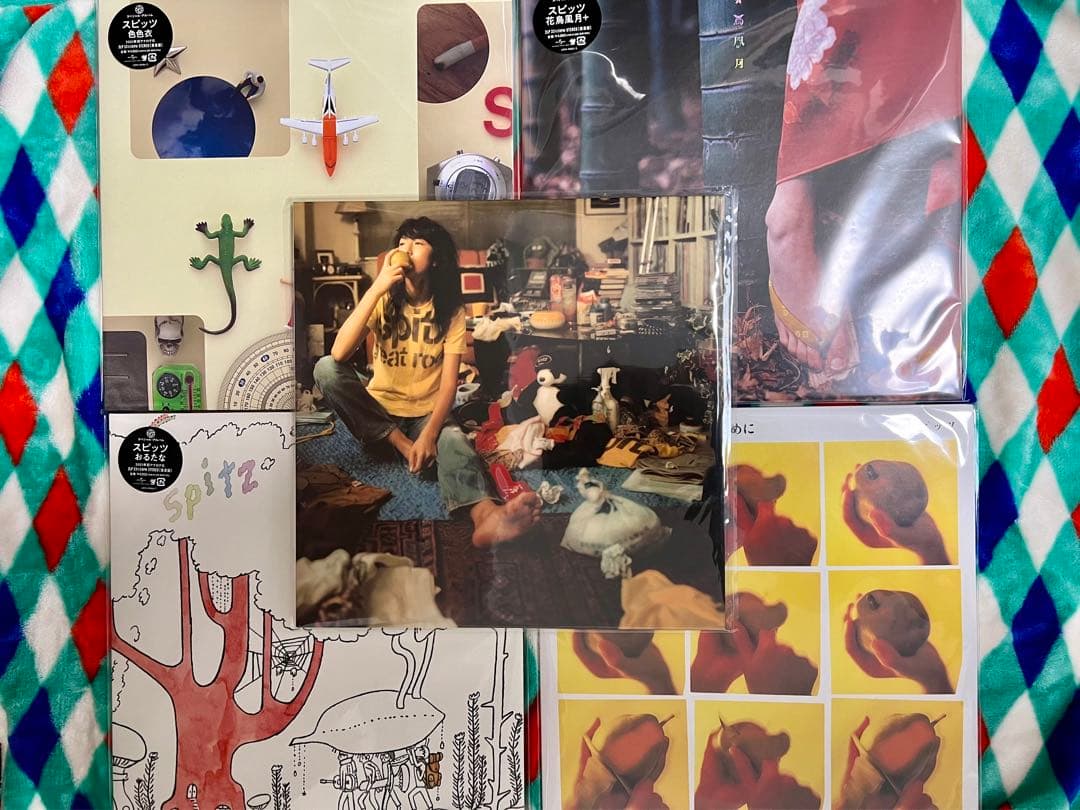 ハ*サ様 スピッツ アナログレコード 5枚セット