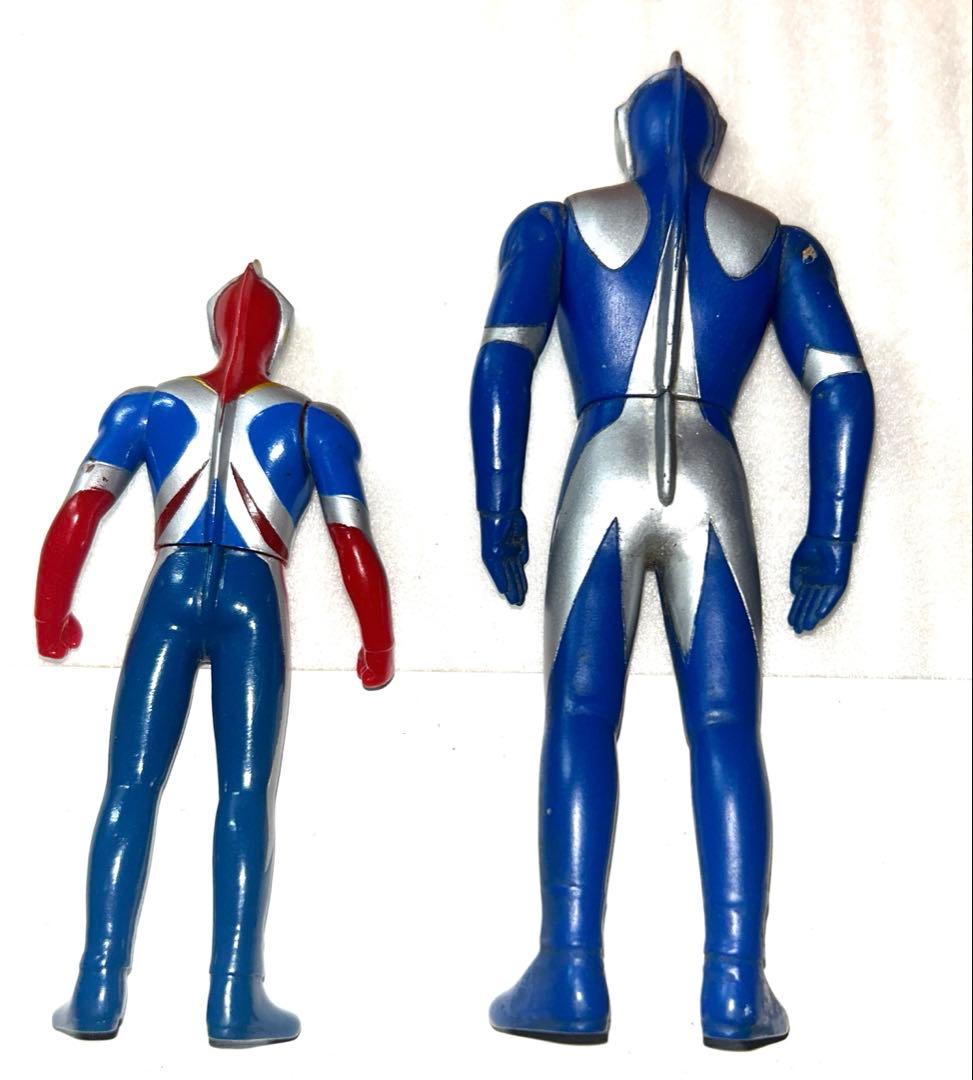 【ビンテージ】 当時物ウルトラマンセブン、エース、コスモス ソフビ
