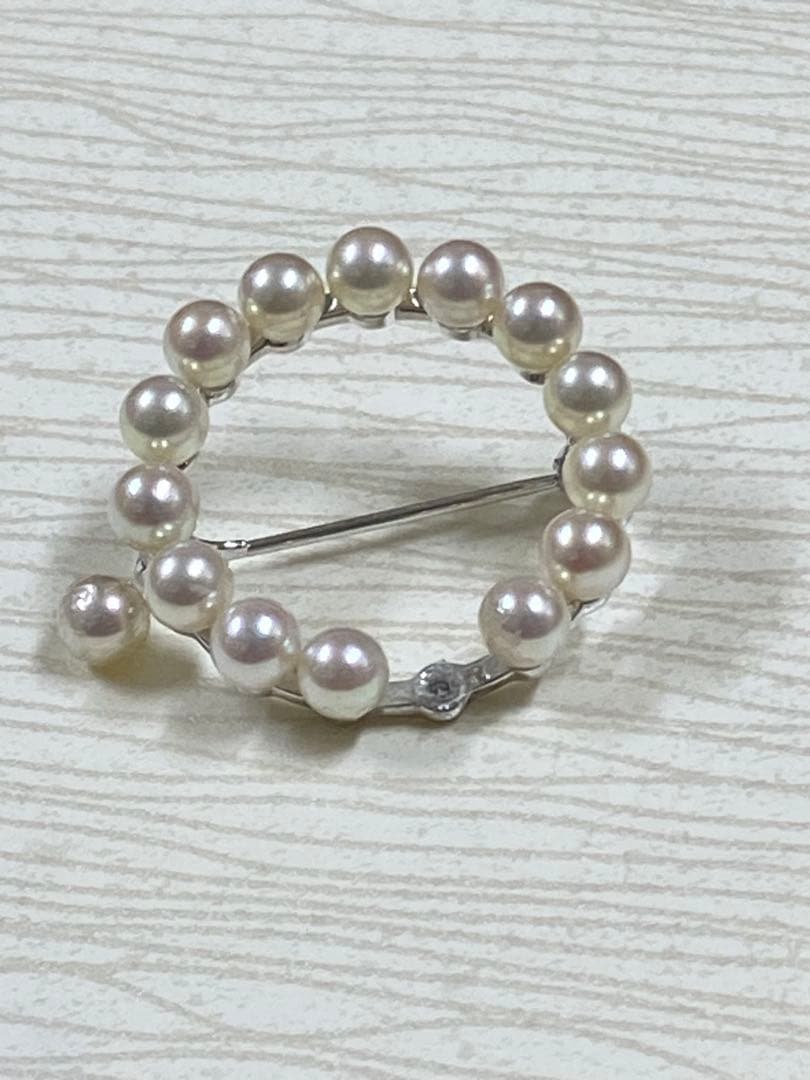 ミキモトブローチ　訳あり