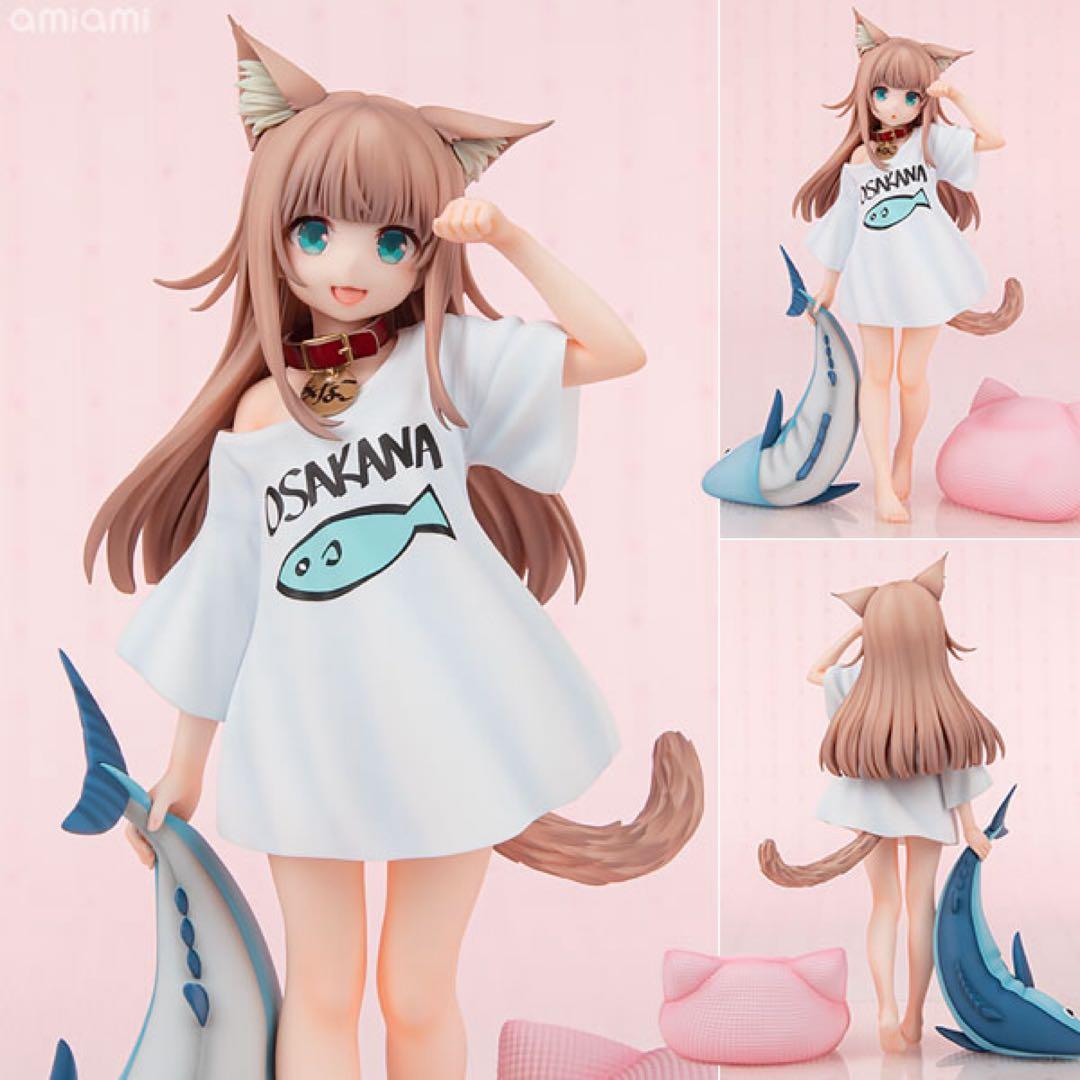 うちのねこが女の子でかわいい「きなこ」～おはようVer. ～ 1/6 フィギュア