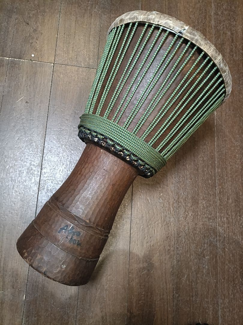 アフロトン社 イロコ材ジャンベ フルカスタム 7kg