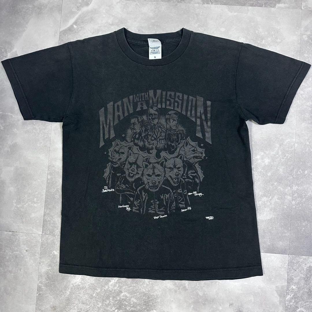 MAN WITH A MISSION シークレット裏ハカセTシャツ　Sサイズ