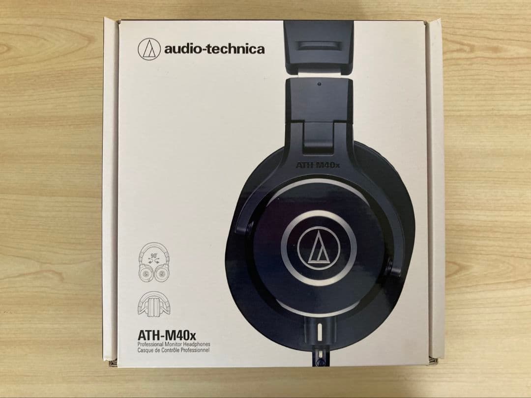 audio-technica ATH-M40x ブラックヘッドフォン