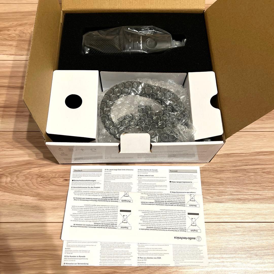 audio-technica AT2020USB-X、AT8455セット
