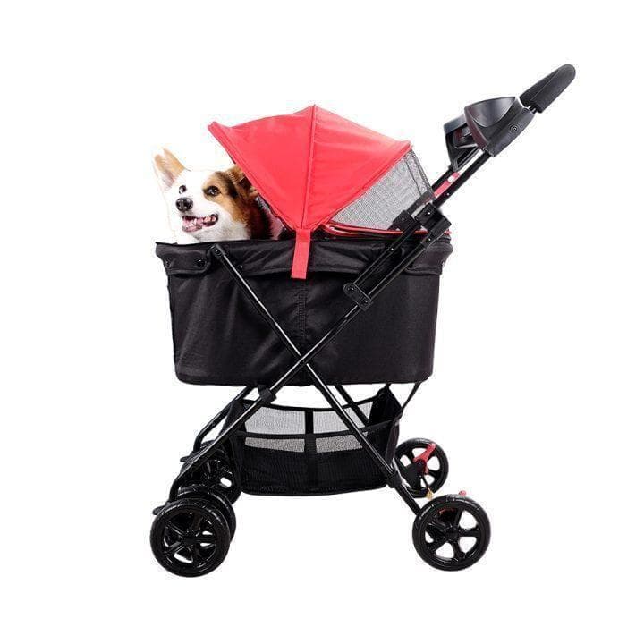 Ibiyaya　ペット用カート　ストローラー　FS1617-R　【平行輸入品】