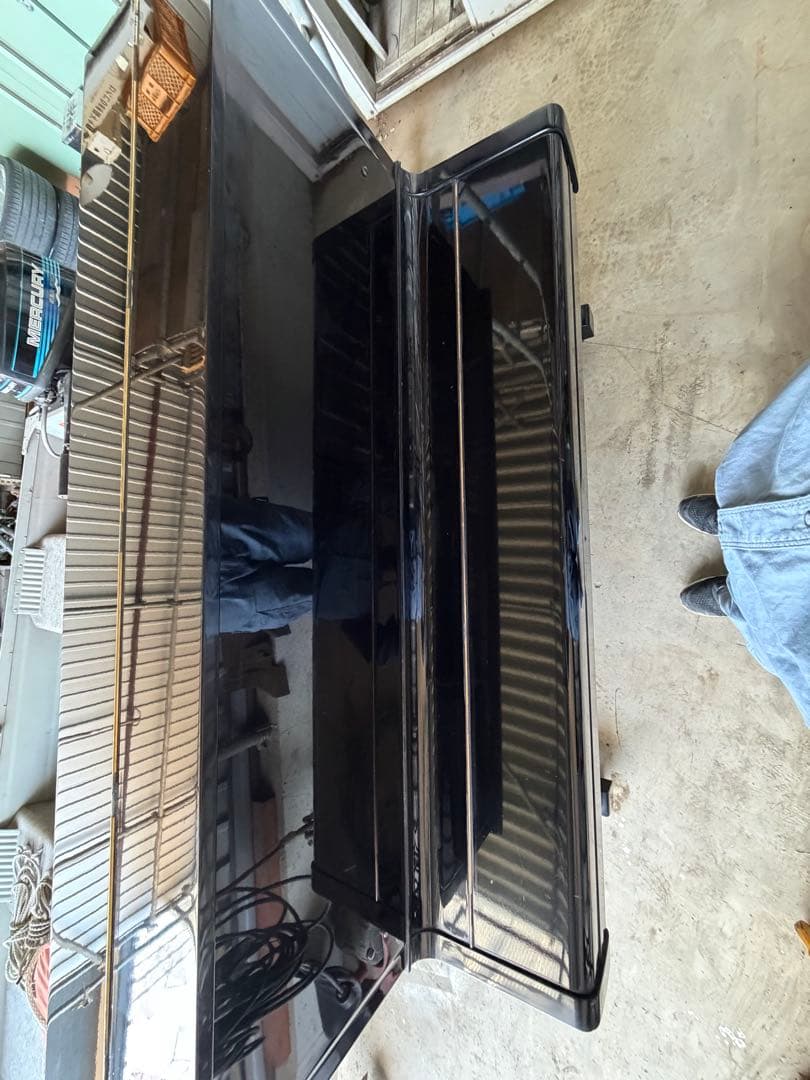 YAMAHA ヤマハ アップライトピアノ U1 黒 鍵盤全音出ます 現状渡し