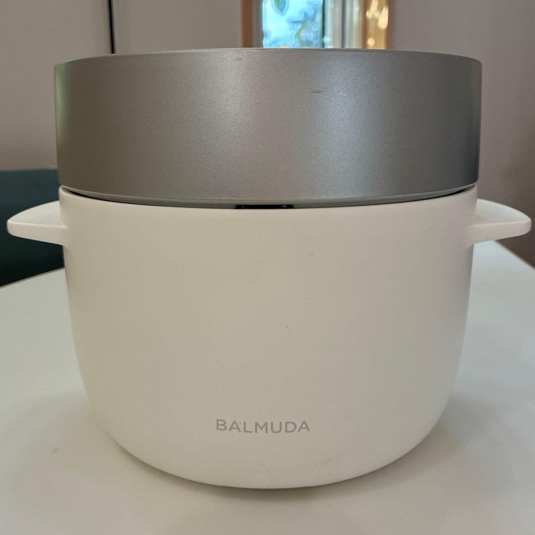 BALMUDA The Gohan ホワイト K03A-WH 炊飯器
