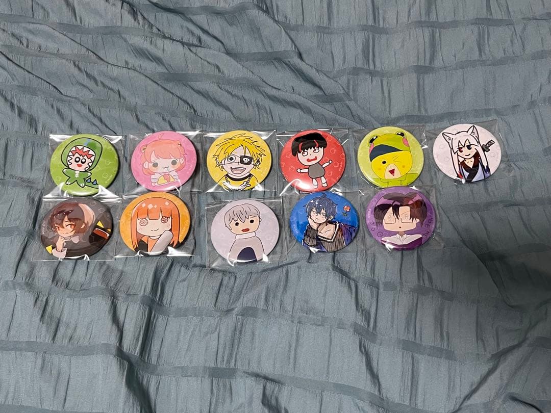 カラフルピーチ 直筆缶バッジ まとめ売り