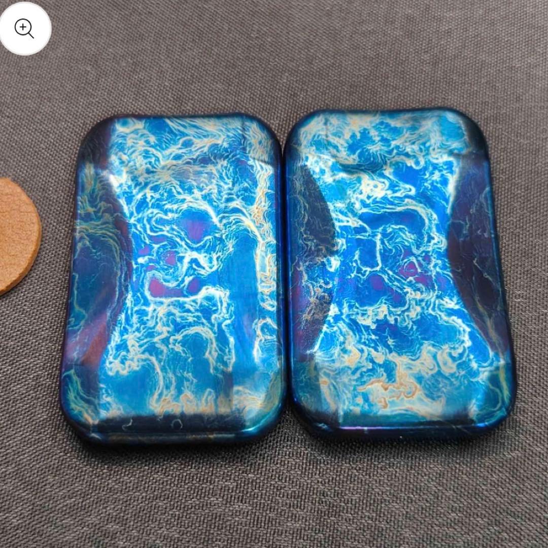 ZD EDC フィジェットトイ　無限位　音叉内蔵　fidget toys Ti製