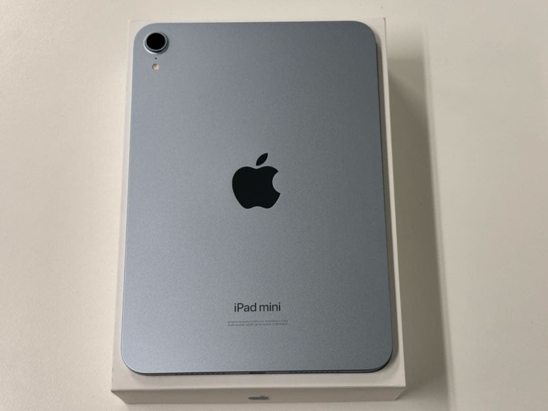 iPad mini 第7世代 ブルー 128GB Wi-Fiモデル　美品