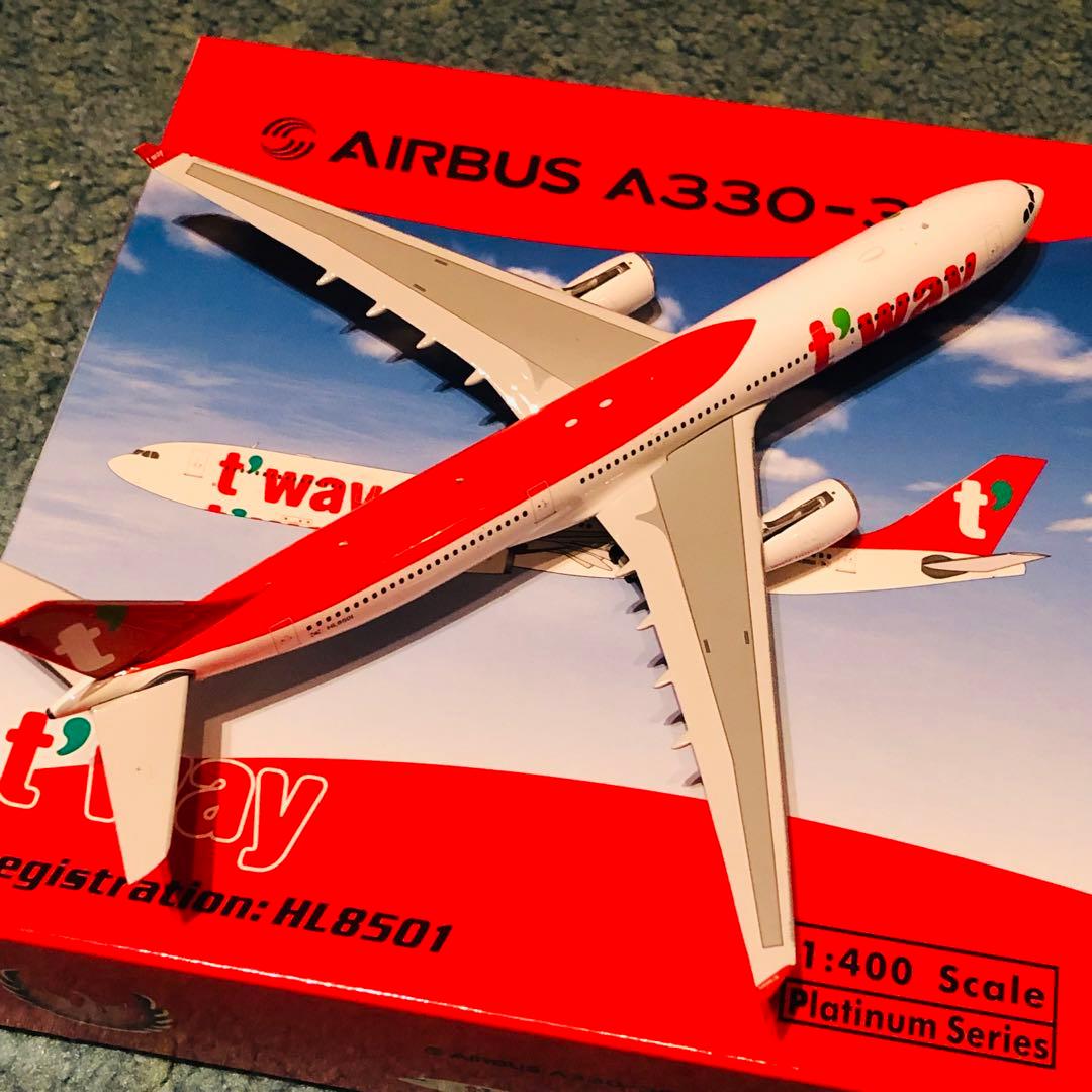 t'way ティーウェイ航空 A330-300 Phoenix 1:400