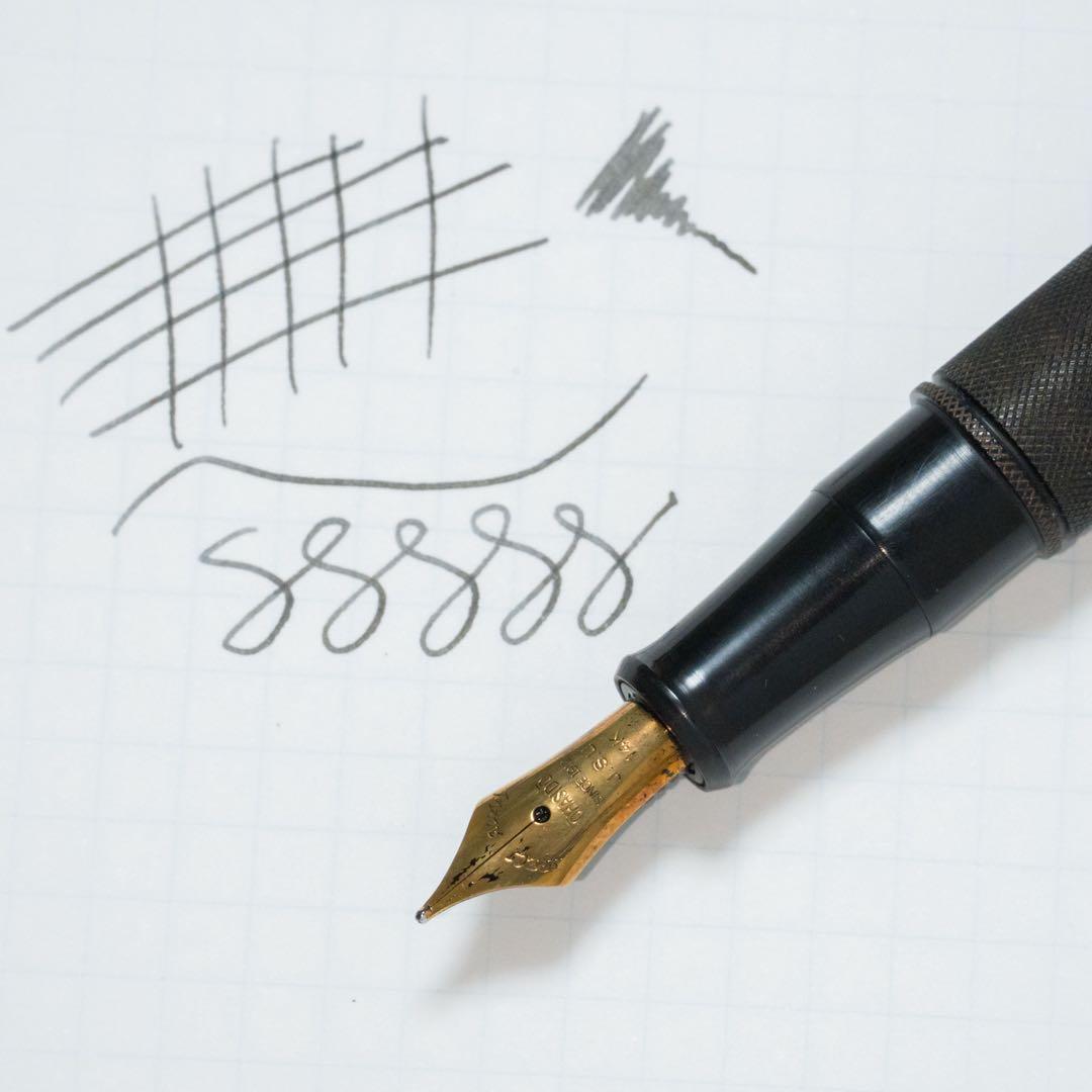 OHASIDO 大橋堂 万年筆 fountain pen エボナイト 14K
