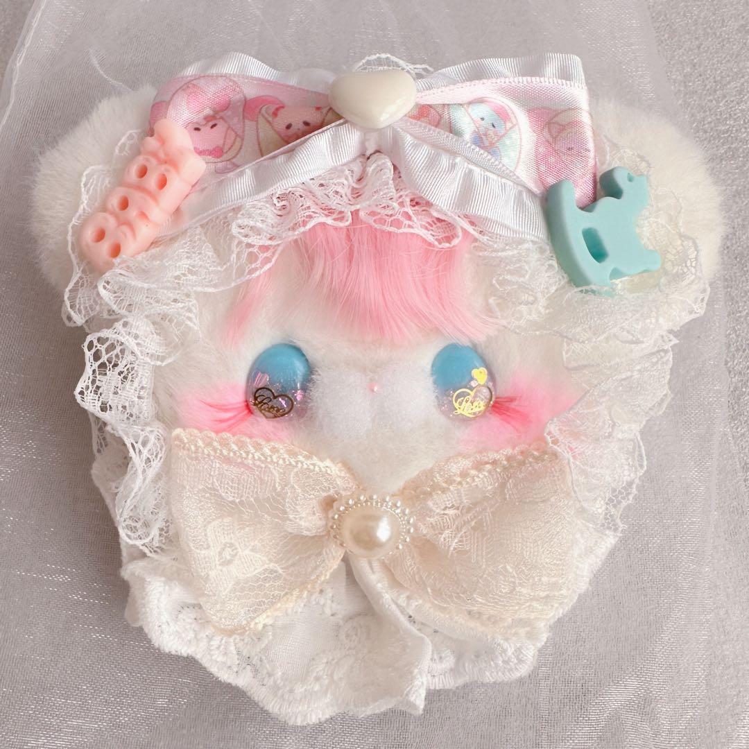 pream サンリオ 作家 テディベア ハンドメンド ぬいぐるみ ブローチ