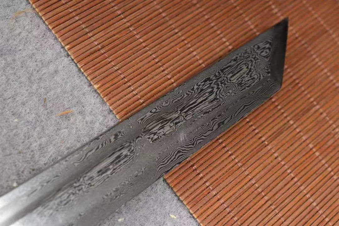 【柏木居合唐刀】古兵器 刀装具 日本刀　模造刀 居合刀 武士道 鑑賞用 美術刀