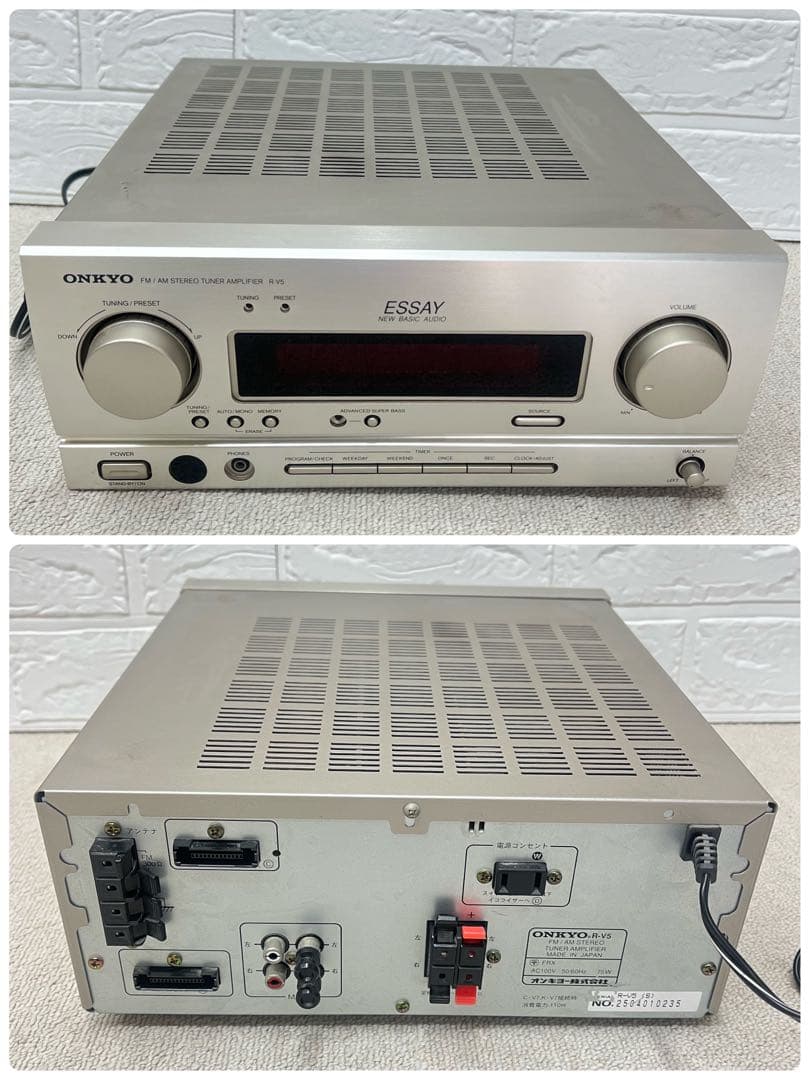 ONKYOオンキョー　コンポ　ESSAY disc セット　ジャンク品　精密機器