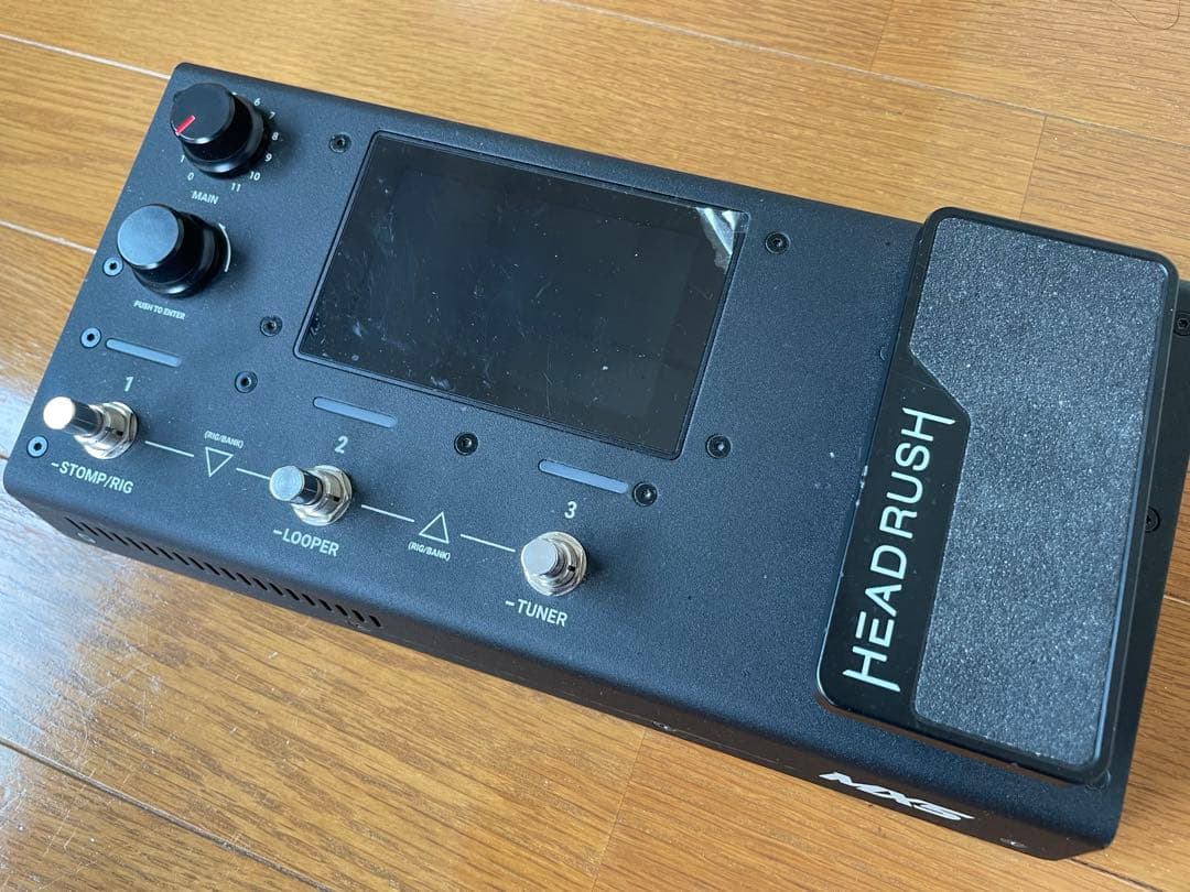 ギター headrush mx5