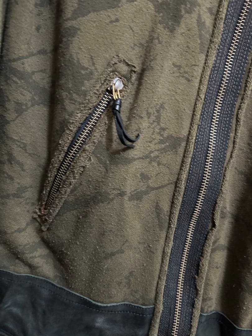 14th addiction ジップアップ　ブルゾン　迷彩　ty-b-03