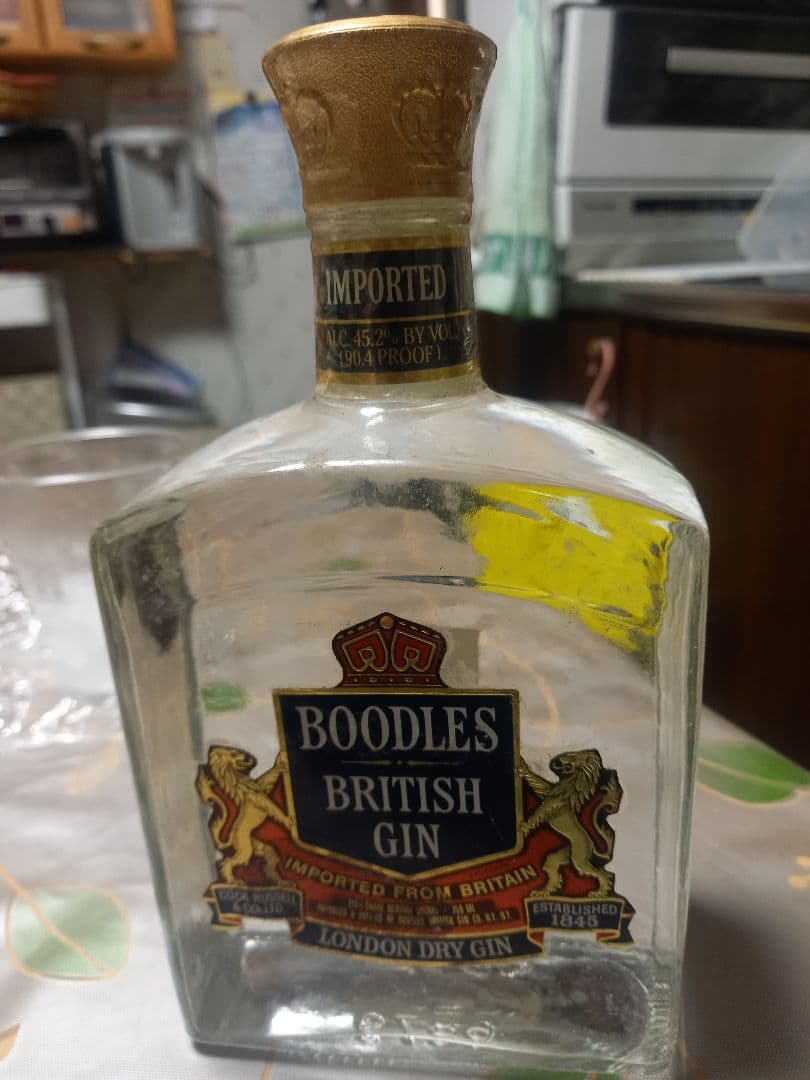 Boodles British Gin ロンドンドライジン 43%
