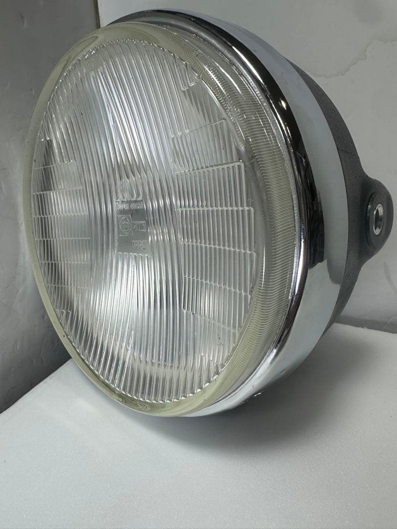 希少当時物シビエスーパーオスカー180πシビエ凹みレンズ付きヘッドライトASSY