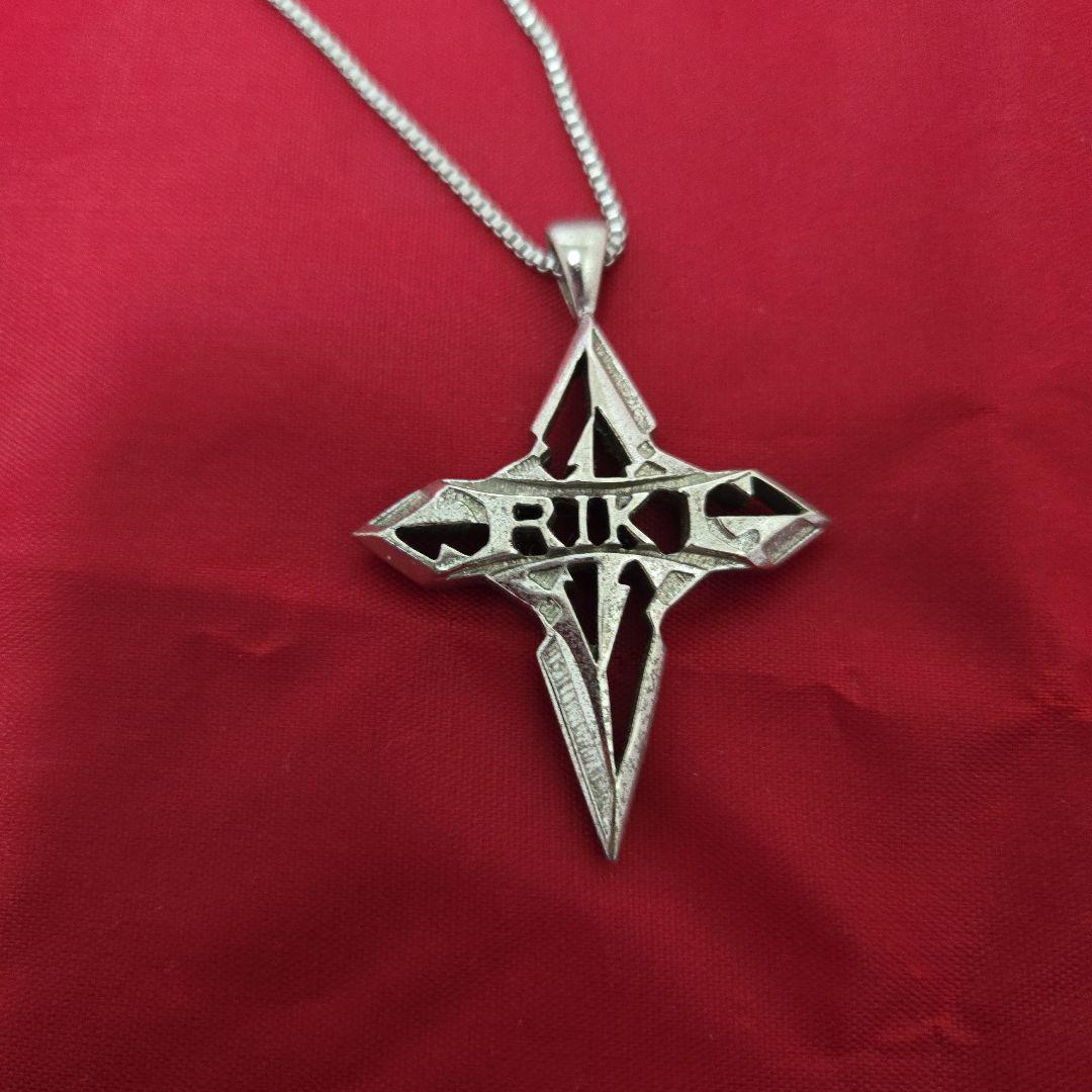 竹内力 RIKI PROJECT LOGOペンダントシルバー おまけサイン色紙付