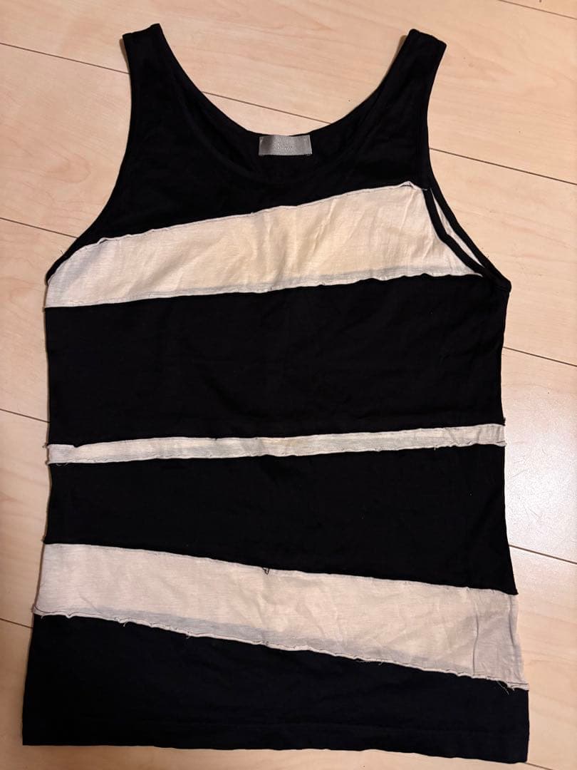 幻！dior homme エディ期 ランダムボーダーカットソー XS