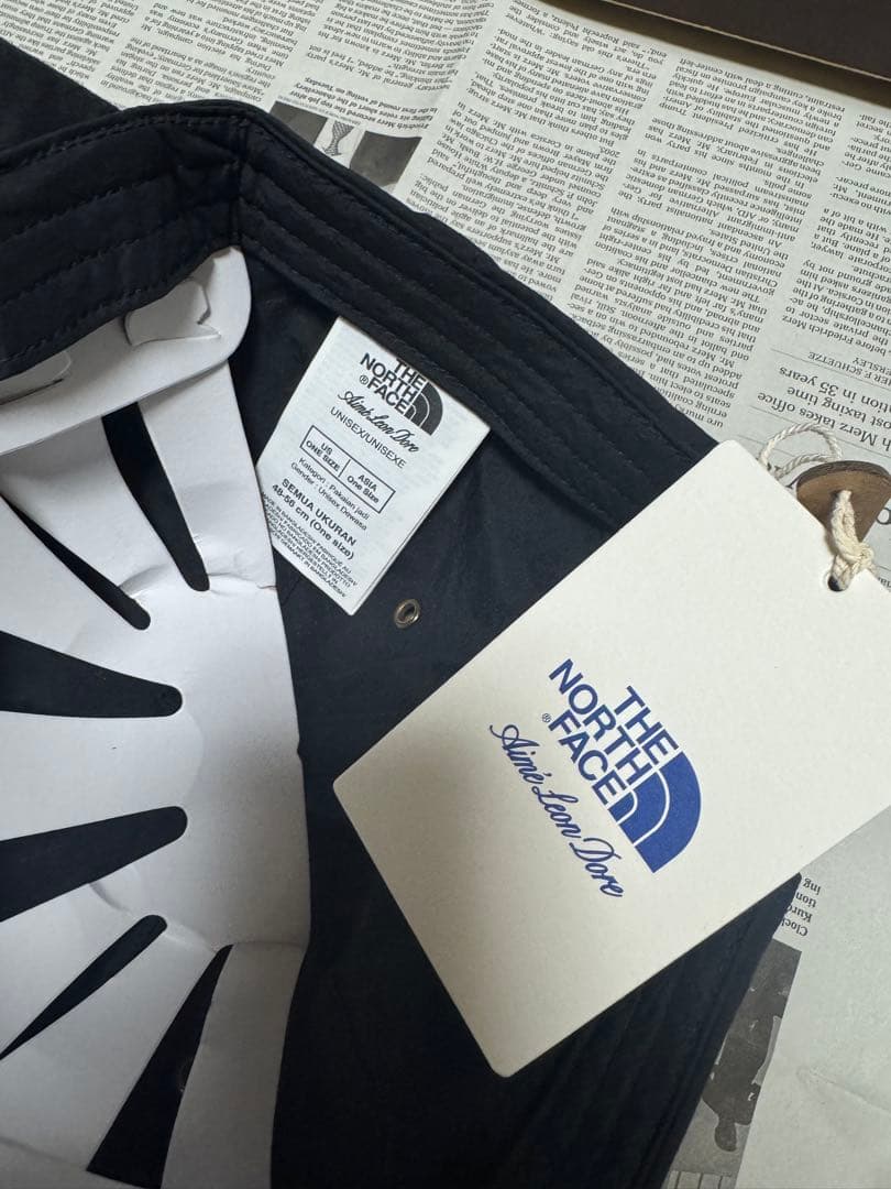 THE NORTH FACE Nylon Logo Hat ブラック