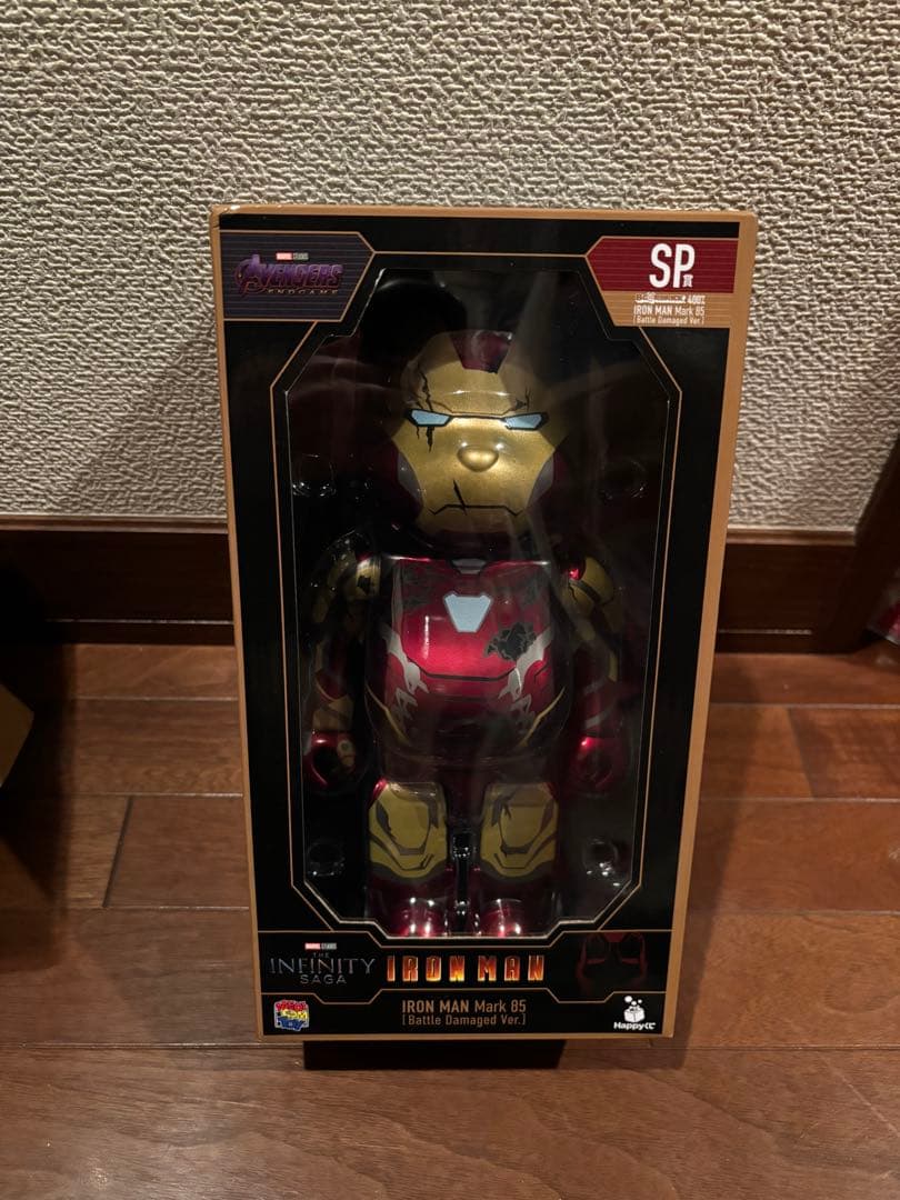 アイアンマン マーク85 バトルダメージVer. SP賞　ベアブリック