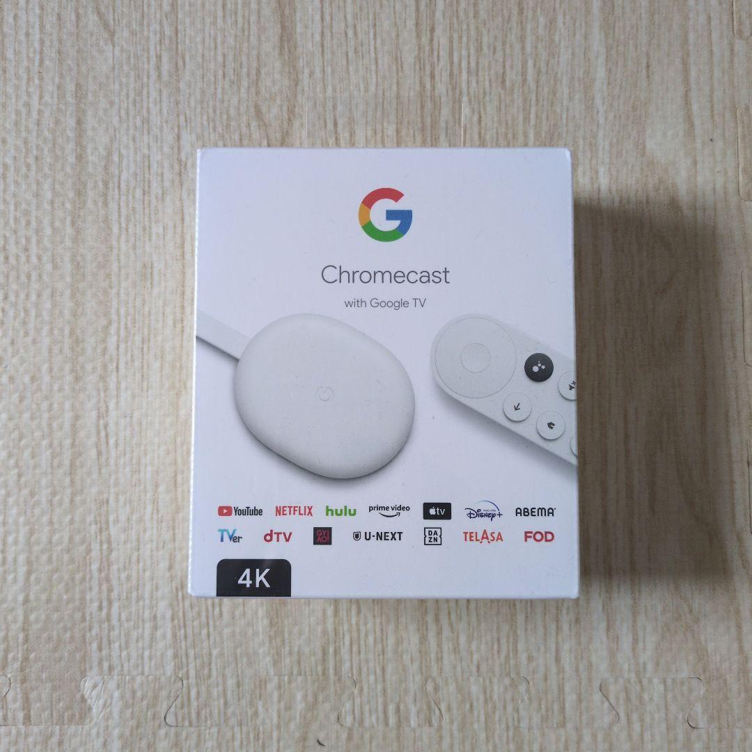 【新品未開封】Chromecast with Google TV 4K