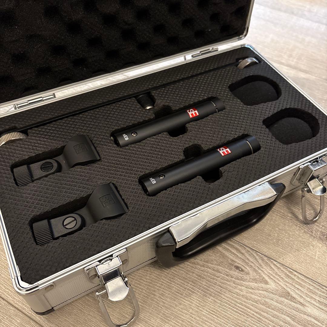SE8 SE Electronics コンデンサーマイク 2本セット　中古美品