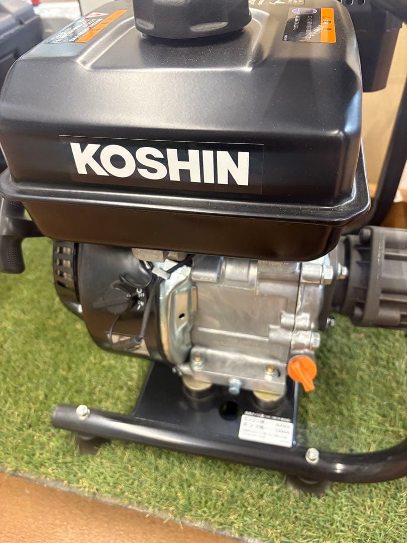 工進　エンジン式 高圧 洗浄機 14MPa 据置タイプ JCE-1408U