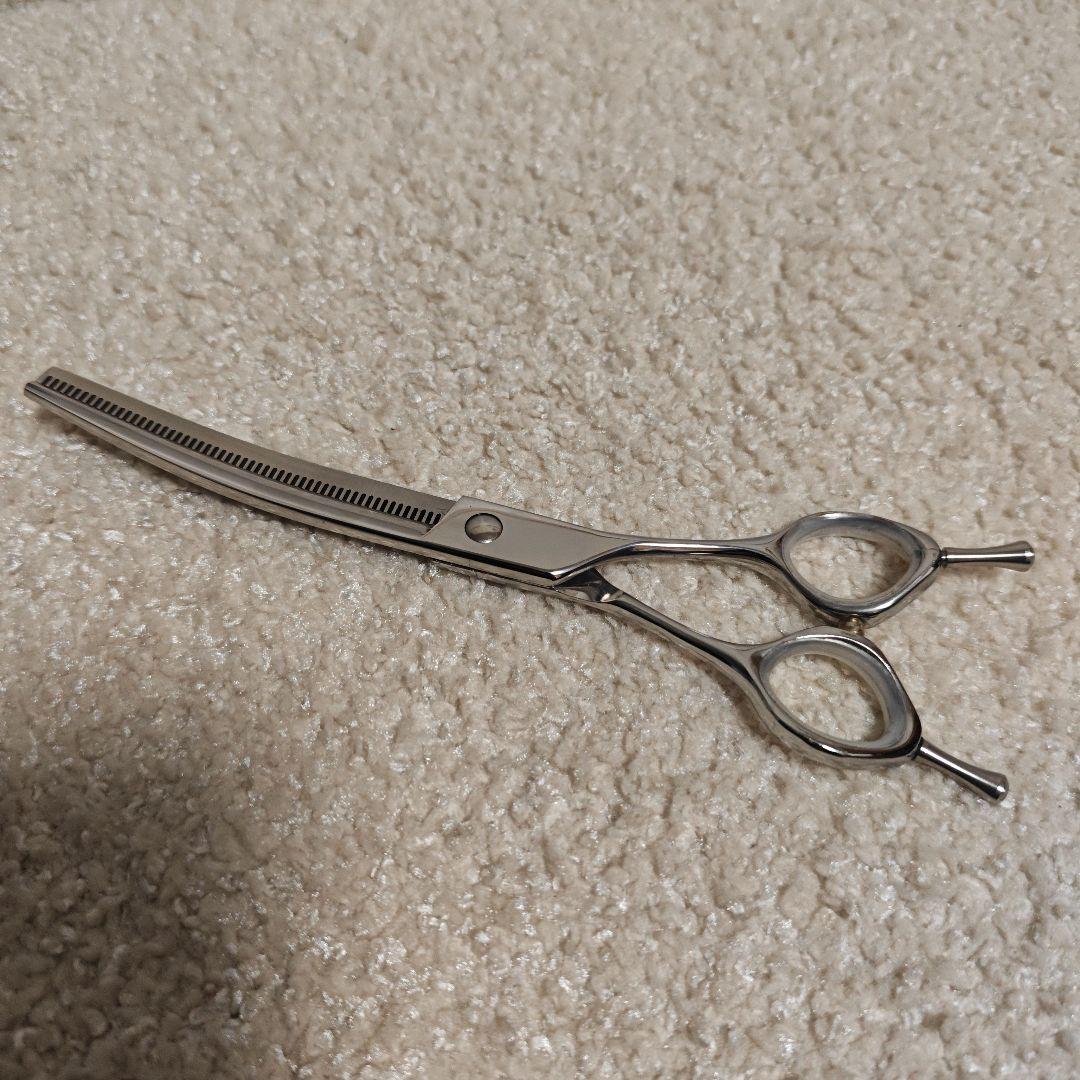PCK カーブせニングシザー　7インチ　トリミングシザー