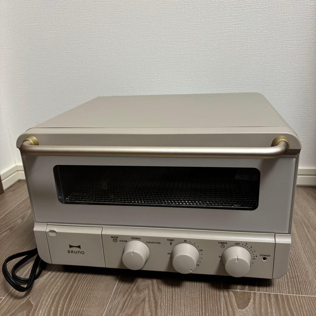BRUNO ブルーノ スチームアンドベイクトースター グレージュ BOE067