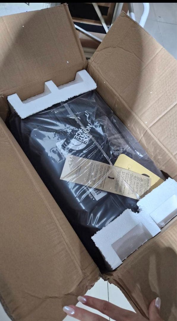 お急ぎ対応可　ノースフェイス スーツケース2個セット　ブラック　韓国限定