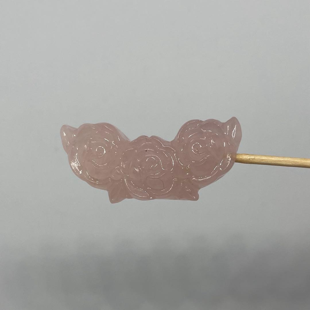 【 まるちゃん 様 】ピンクオパール 花 パーツ 3個セット・他