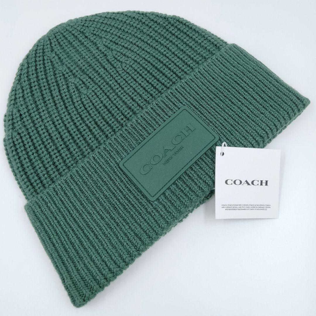 COACH コーチ ニット帽 ニットキャップ ビーニー ユニセックス