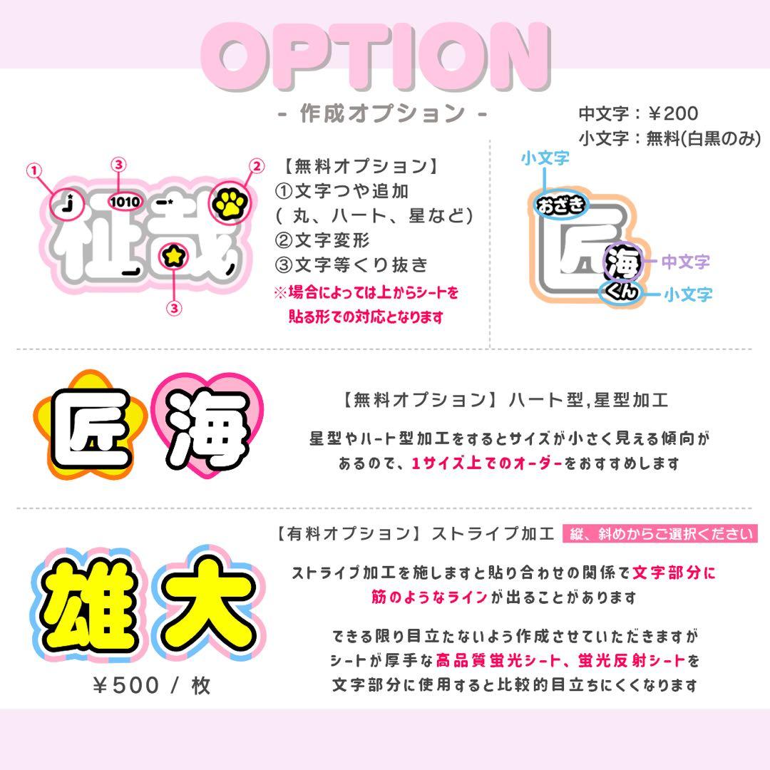 R♥︎ うちわ文字 オーダー うちわ屋さん 文字パネル ネームボード
