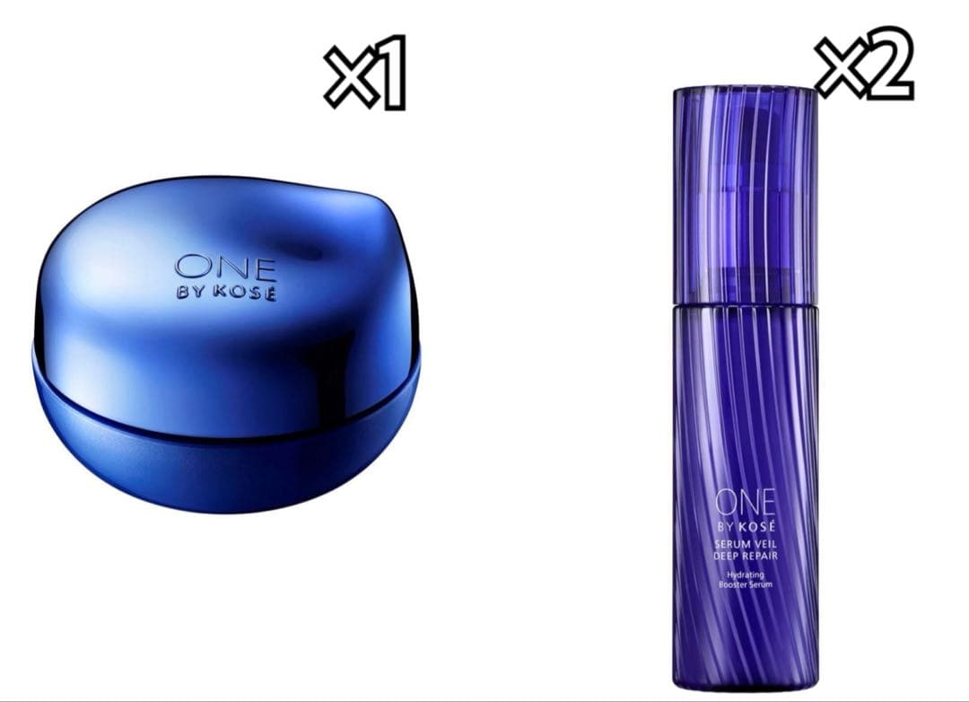 ワンバイコーセー　3点セット（導入美容液、クリーム）