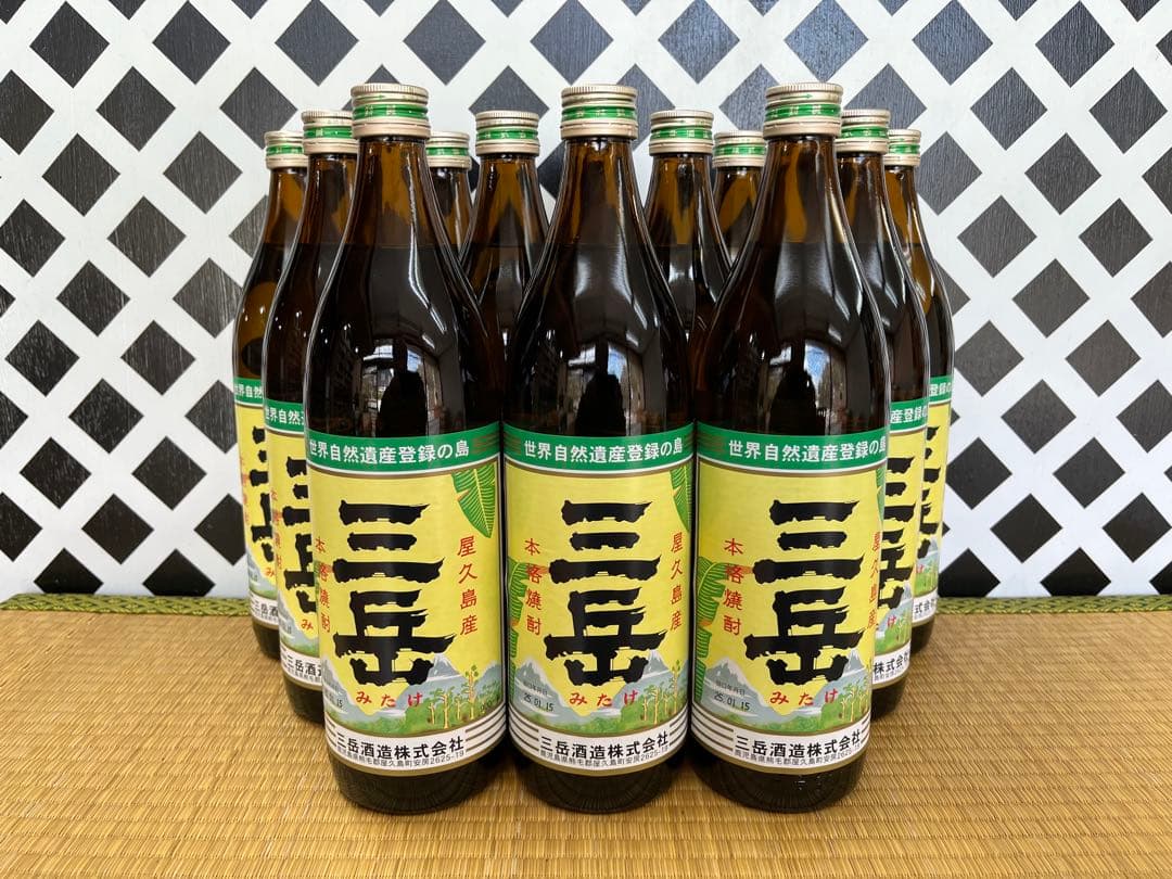 プレミアム焼酎 三岳 本格焼酎 25% 900ml 12本 芋焼酎 焼酎 鹿児島