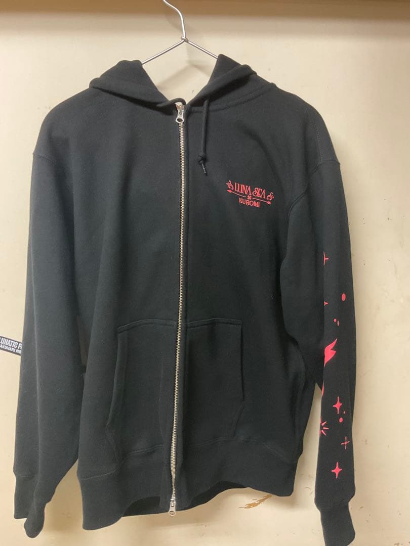 LUNA SEA クロミ パーカー Lサイズ ブラック