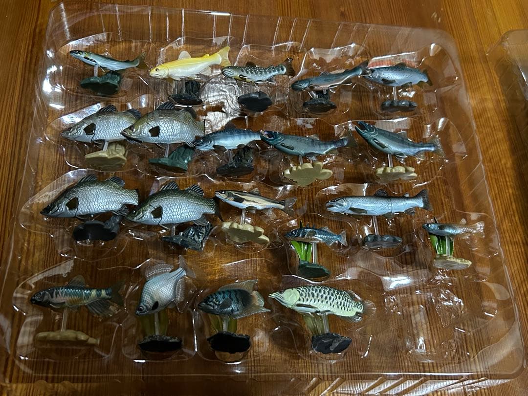 Yujin 原色淡水魚図鑑Ⅰ・Ⅱ 改訂版 ユージン