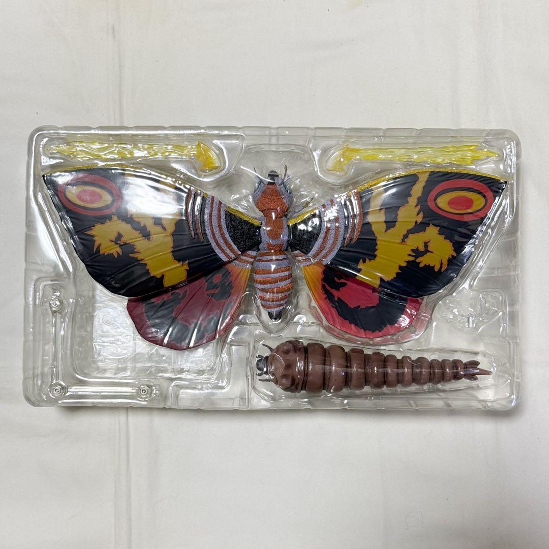 【中古・開封済】S.H.M モスラ（成虫）&（幼虫） SP Color Ver.