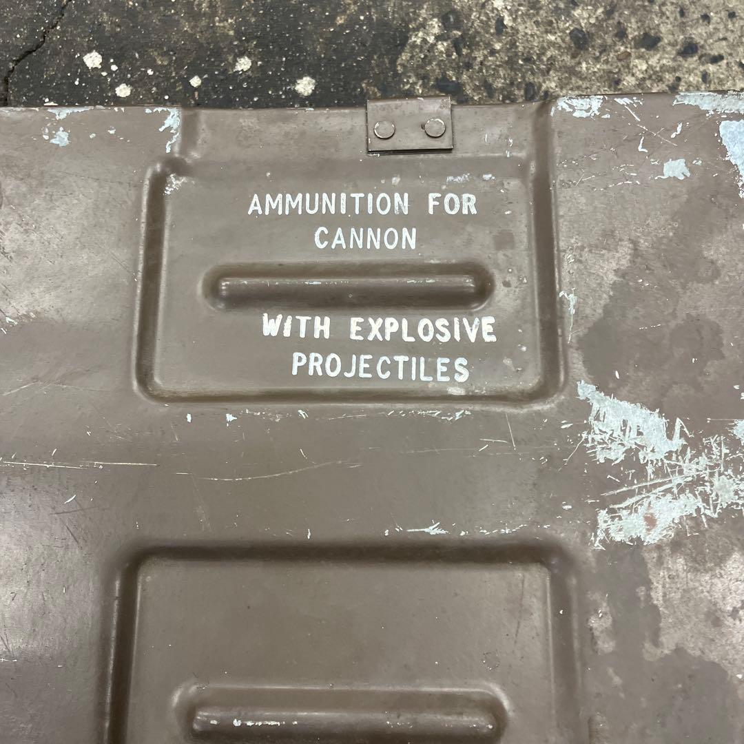 大砲用弾薬箱 ブラウン　アンモボックス