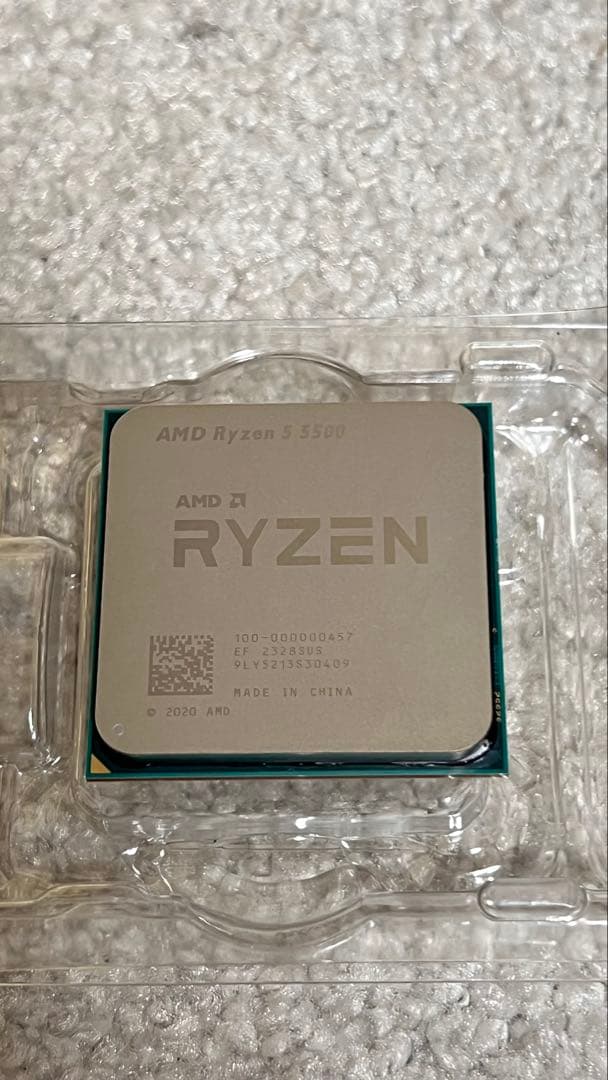 AMD Ryzen 5 5500 CPU 本体のみ