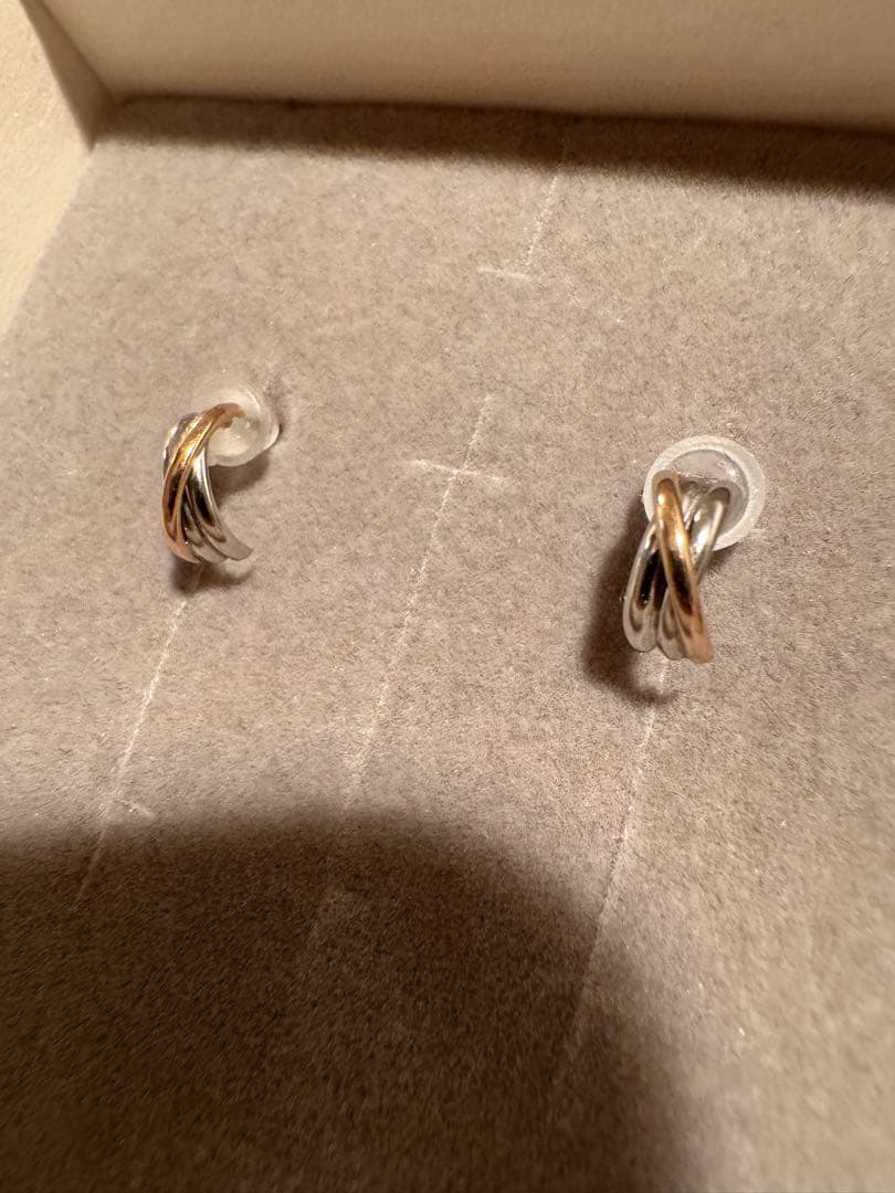 ジュエリーツツミ K10WG K10 ピアス